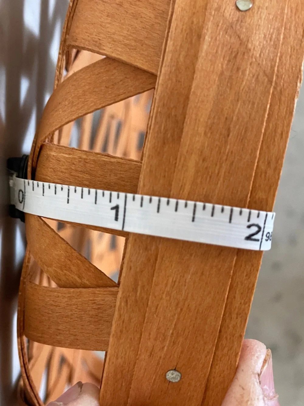 THE WORKSHOPS OF GERALD HENN Woven Round Open Weave Tan 10